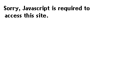Mensaje de iberia cuando accedemos a su web sin activar Javascript &laquo;Sorry, Javascript is required to access this site&raquo;.